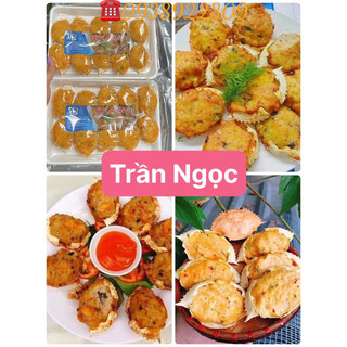 Chả mai ghẹ farci 1 khay 10 cái chiên hay thả lẩu đều ngon