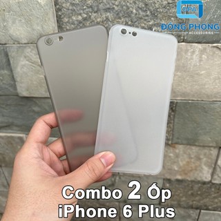 Combo 2 ốp lưng trong nhám unibody cho iphone 6 plus / 6s plus