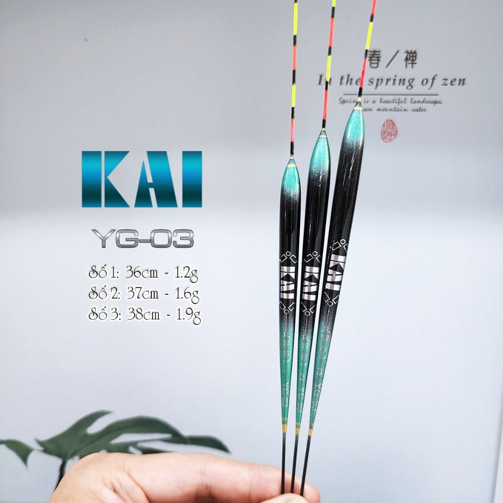 Phao câu cá Rô phi siêu nhạy KAI chuyên dụng câu đài câu đơn cao cấp docaualam