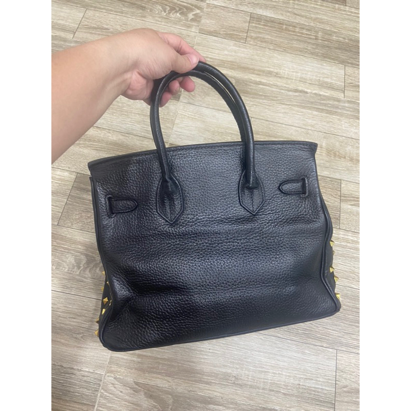 Túi da thật dáng HM