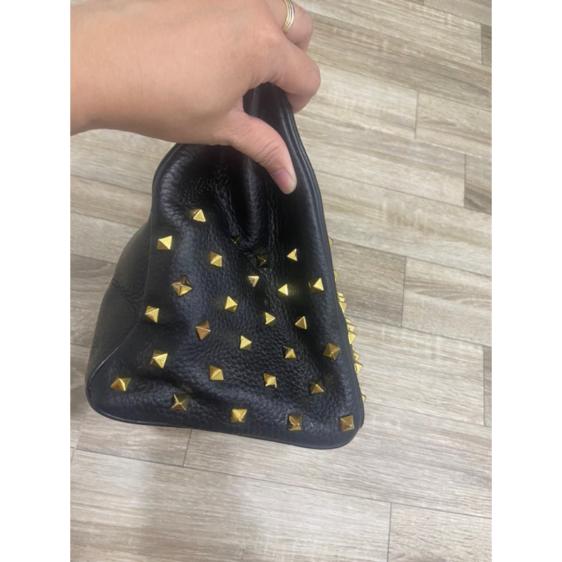 Túi da thật dáng HM