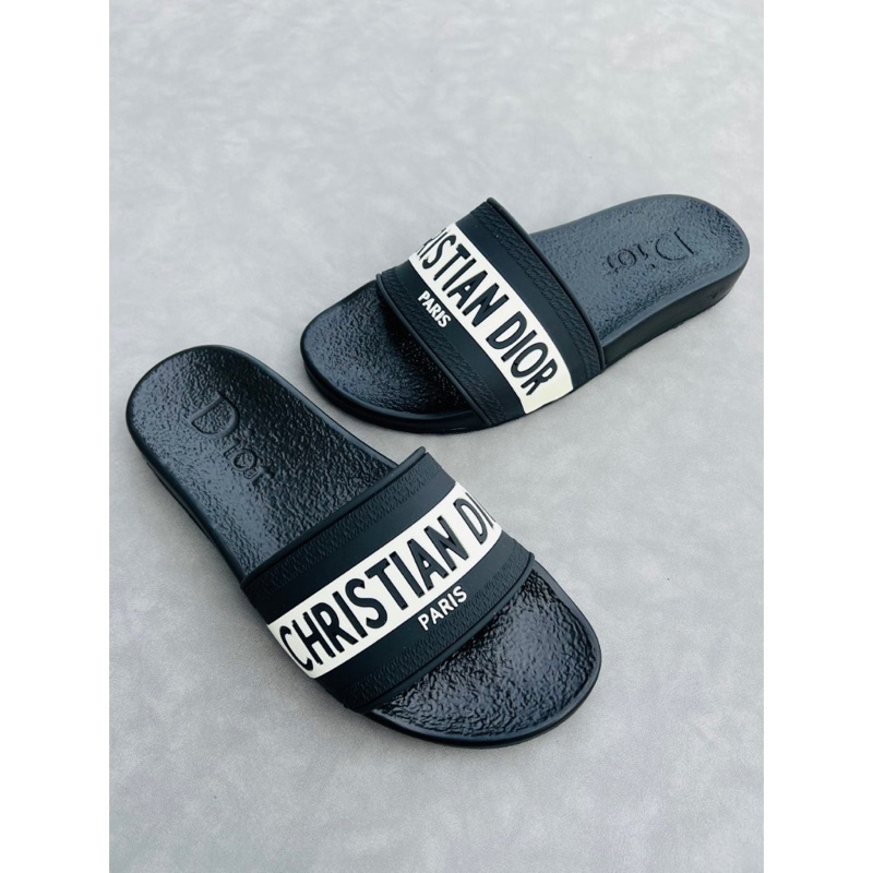 Dép quai ngang nam chất liệu cao su non siêu hót