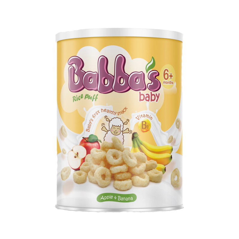 BÁNH GẠO ĂN DẶM BABBA'S BABY NHẬP KHẨU MALAYSIA