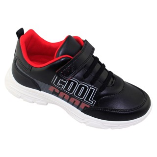  GIÀY THỂ THAO BATA HỌC SINH BÉ TRAI BITA'S XÉ DÁN GVBT.88  ĐEN + TRẮNG  - BITAS BOYS SPORT SNEAKERS 