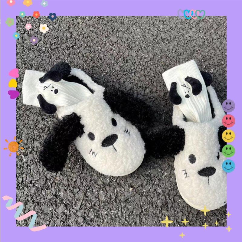 Vớ tất cổ cao Puppy 🐶 Mặt trước baby đáng yêu