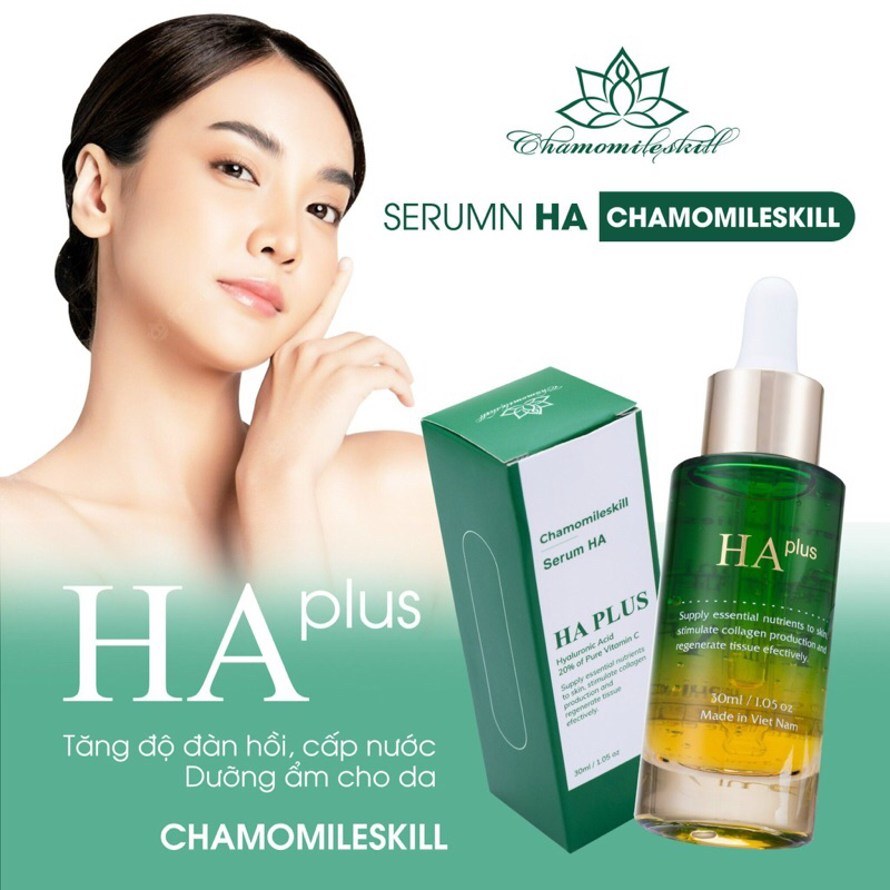 Serum HA chamomileskill hàng chuẩn kèm quà tặng