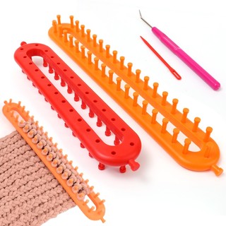 Khung loom, bộ dụng cụ hỗ trợ đan khăn len