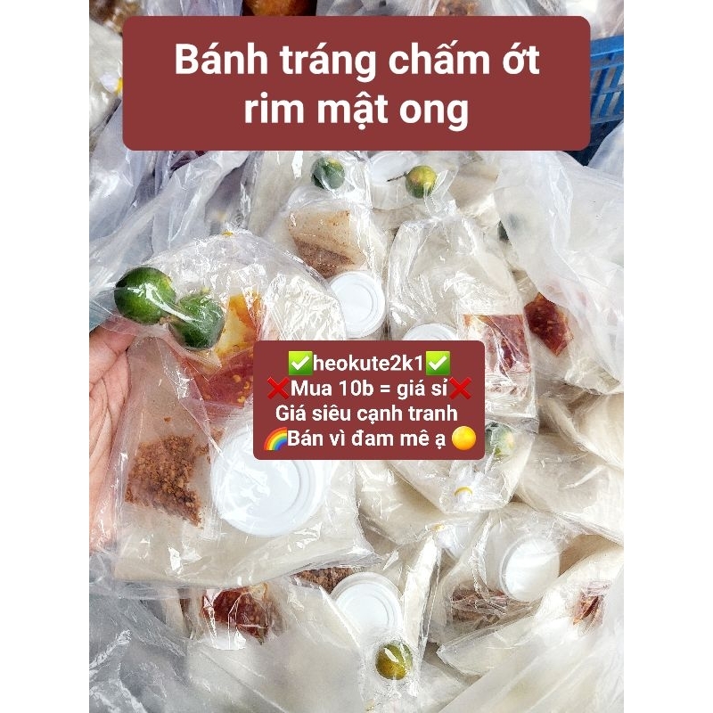 Chấm ớt rim mật ong siêu cay