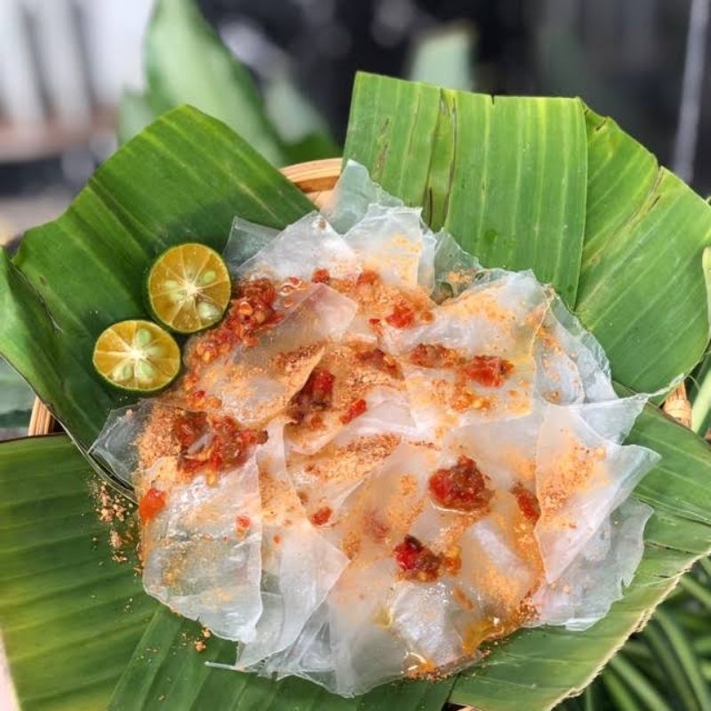 Bánh tráng mini sate hành phi Tây Ninh