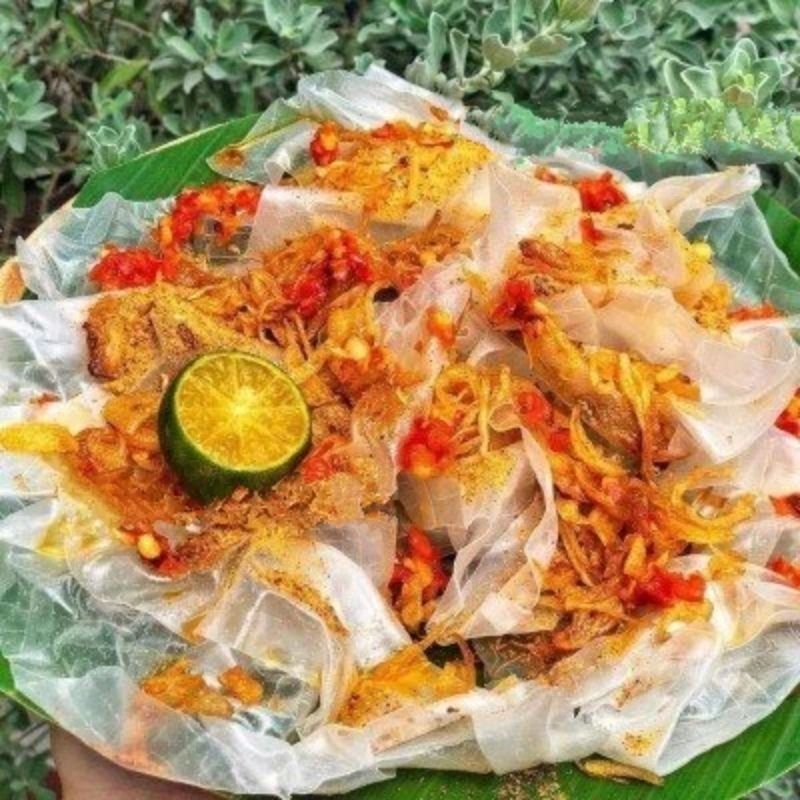 Bánh tráng mini sate hành phi Tây Ninh