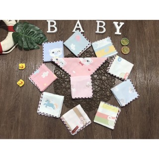 Khăn mặt cotton lee lee 6 lớp - Khăn Lau mặt cho bé yêu