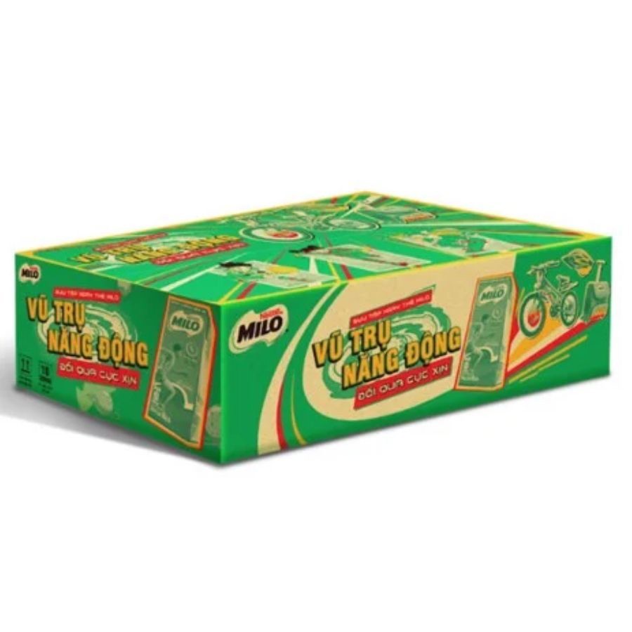 Sữa lúa mạch Milo thùng 48 hộp 110ml /180ml