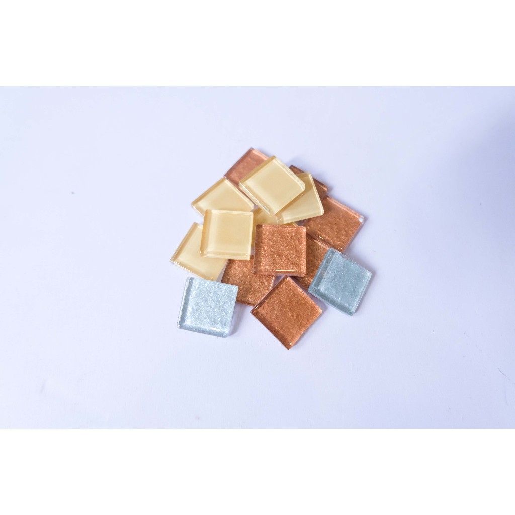 Hạt kính hạt mosaic 2cm, nguyên liệu trang trí home decor, nguyên liệu handmade DIY làm tranh trang trí