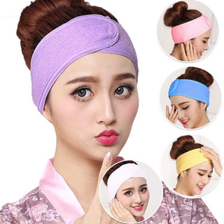 Băng đô quấn tóc cho spa - băng đô nửa đầu rửa mặt cho spa salon