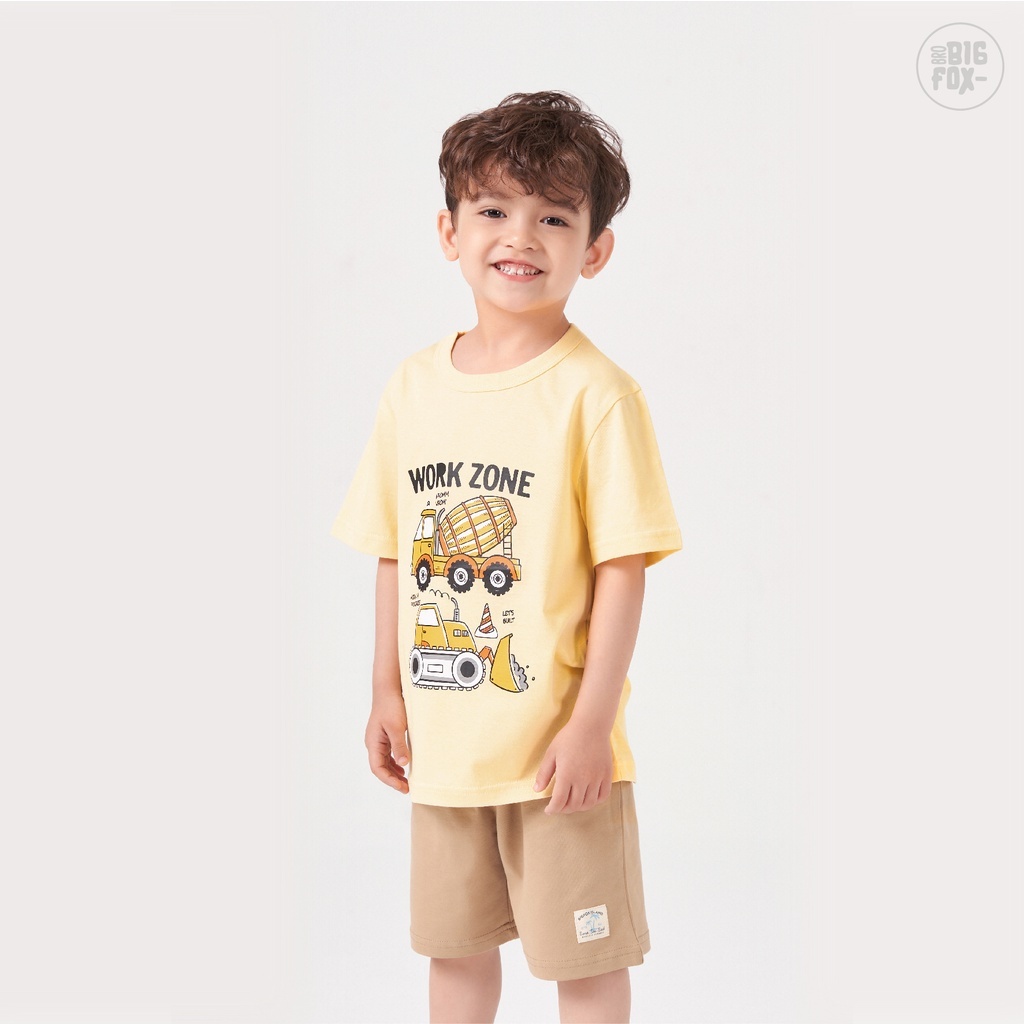 Áo phông thun cộc tay cho bé trai