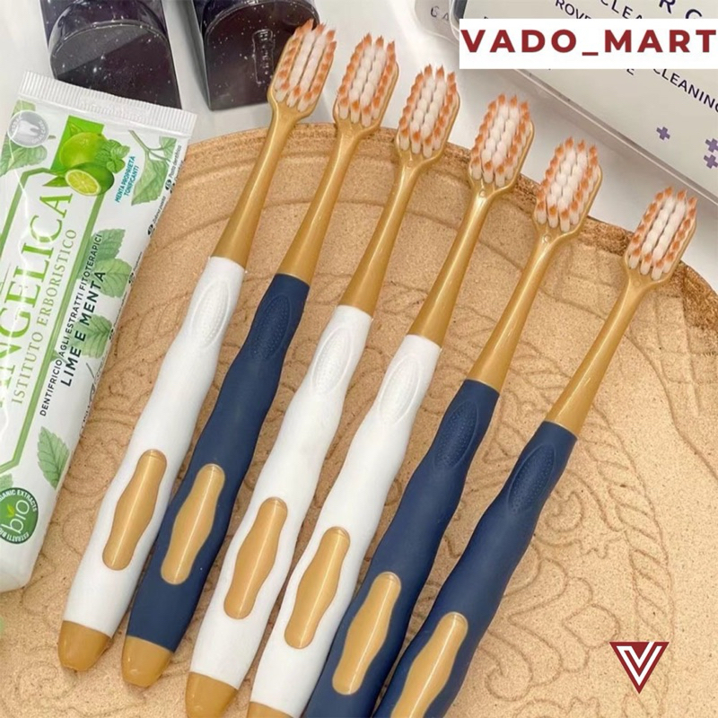 Set 6 Bàn Chải Đánh Răng Nội Địa Cao Cấp Mềm Mại Chải Siêu Êm VADO.MART