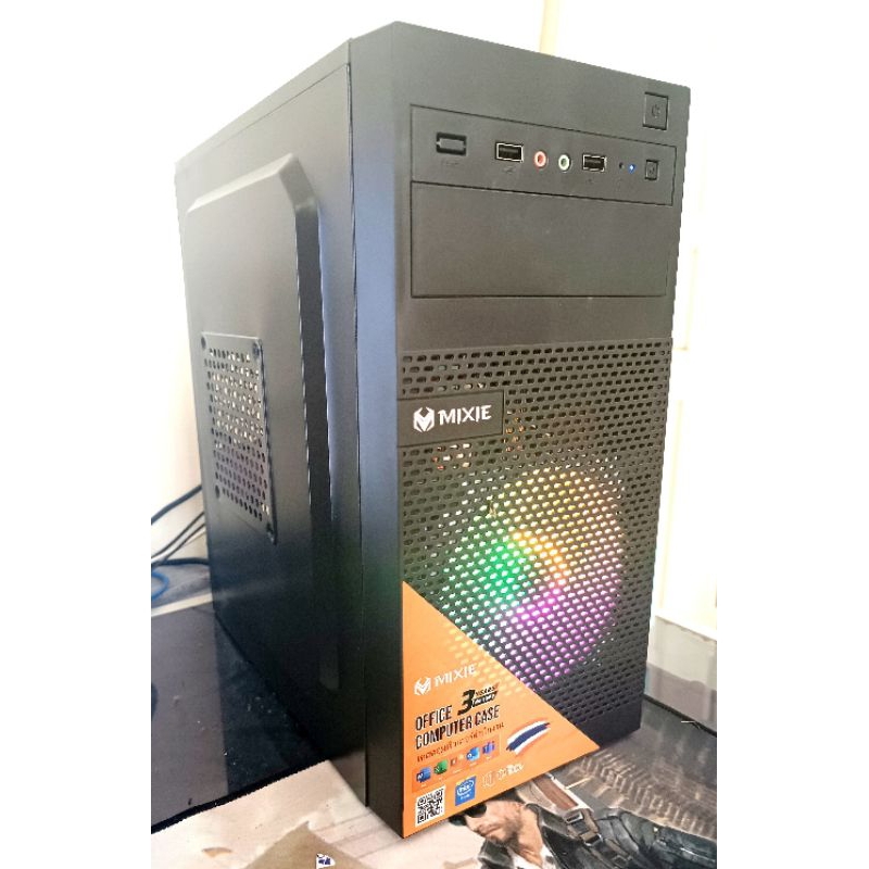 Thùng Core i5 nghe nhạc, học tập, giải trí, chơi game tốt, bảo hành 3 tháng.