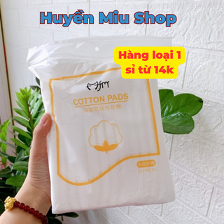 Bông tẩy trang, bông tẩy trang 222 miếng cotton pads, bông tẩy trang siêu mịn