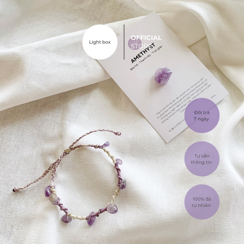 Vòng tay handmade - HERE AND NOW, vòng tay đôi, macrame