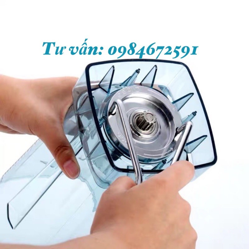 Thanh tháo đế lưỡi dao máy xay sinh tố công nghiệp
