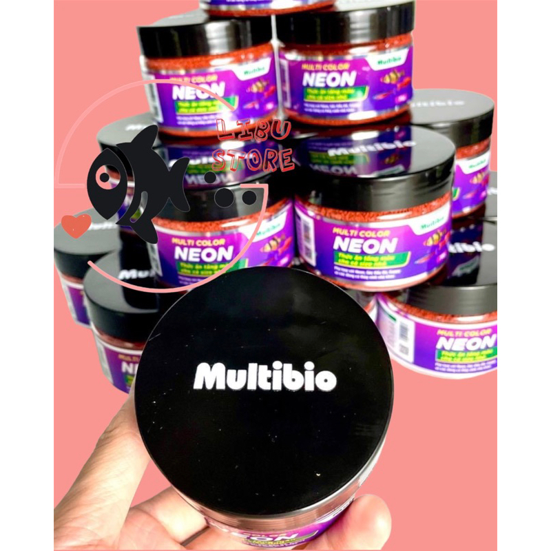 Thức Ăn Cá Cảnh Tăng Màu Multi Color Neon Chuyên Cho Dòng Cá Bé