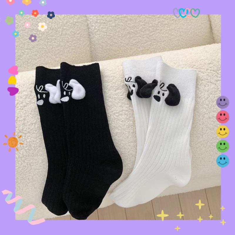 Vớ tất cổ cao Puppy 🐶 Mặt trước baby đáng yêu