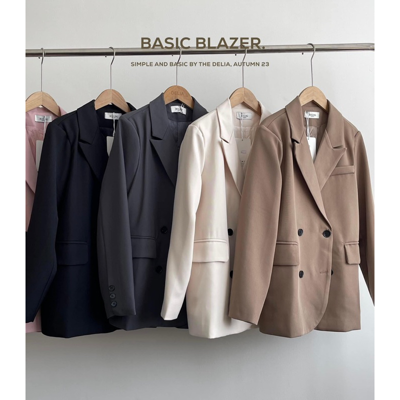 3661 ÁO BLAZER DÀI TAY 4 CÚC