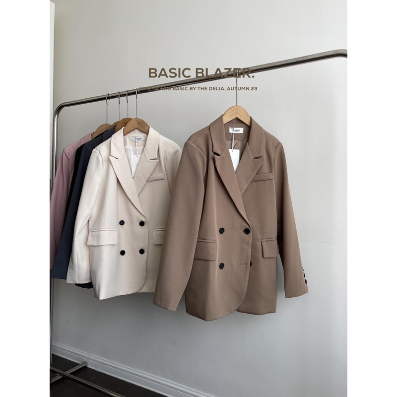 3661 ÁO BLAZER DÀI TAY 4 CÚC