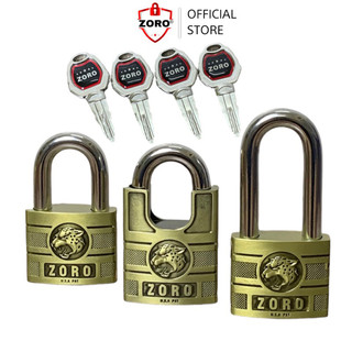 Ổ khóa cửa ZORO 6 phân đầu báo,chìa xe hơi cao cấp, chống nước chống gỉ,khóa cửa nhà chống trộm