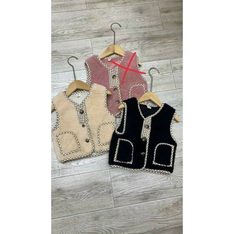 Áo lông gile cho bé