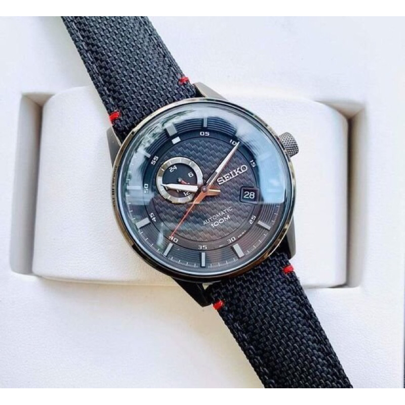 Đồng hồ nam dây vải Seiko Automatic Sport SSA383K1
