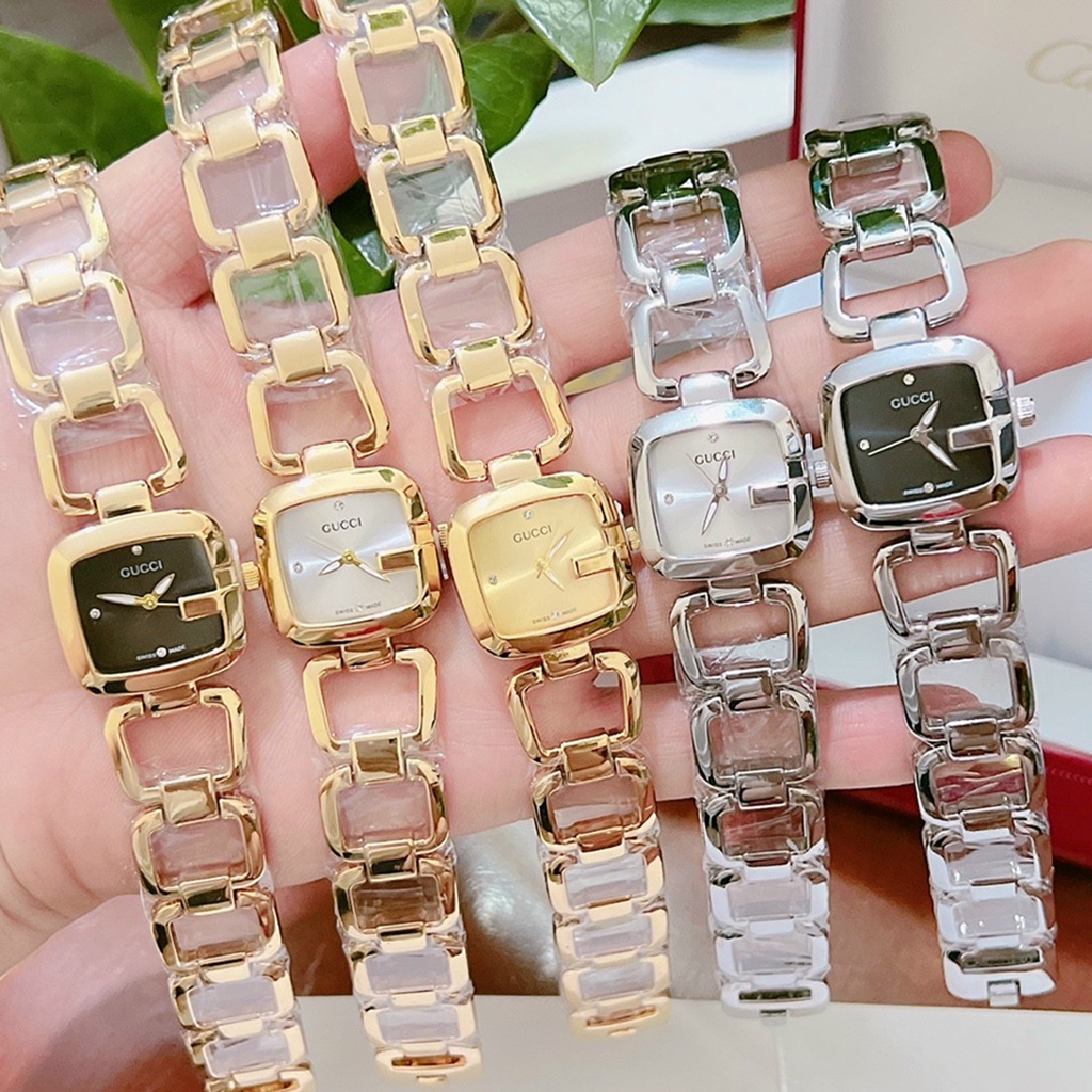 ĐỒNG HỒ LẮC TAY GUUCI NỮ SANG TRỌNG THỜI TRANG SIÊU PHẨM CỰC HOT.BẢO HÀNH 12 THÁNG