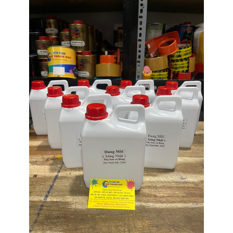 Thinner - Dung Môi  Bình 1Lit , Nguyên zin không tạp chất