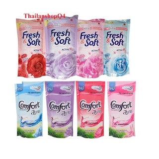 Combo 6 bịch nước xả vải Comfort / Fresh Soft Thái lan 500ml