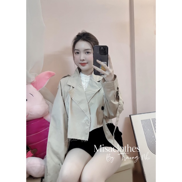 ÁO KHOÁC MANGTO NGẮN XUẤT XỊN
