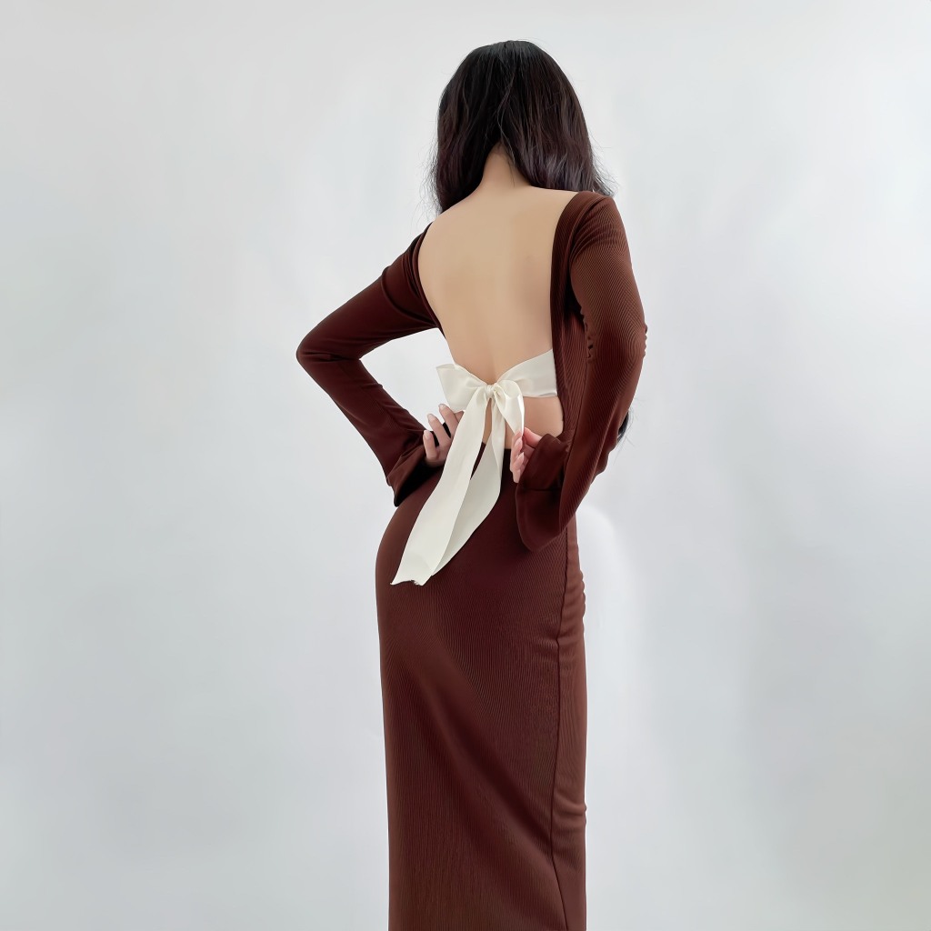 Rancy đầm body nơ TADstore