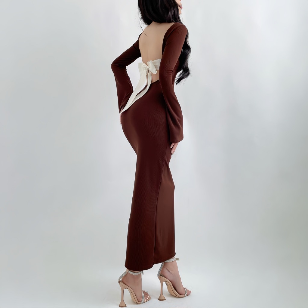 Rancy đầm body nơ TADstore