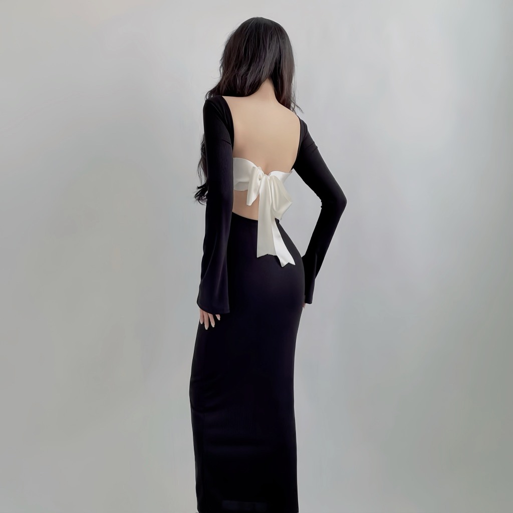 Rancy đầm body nơ TADstore
