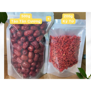 Combo 500gr táo đỏ + 200gr kỉ tử cực ngon,thơm, bổ