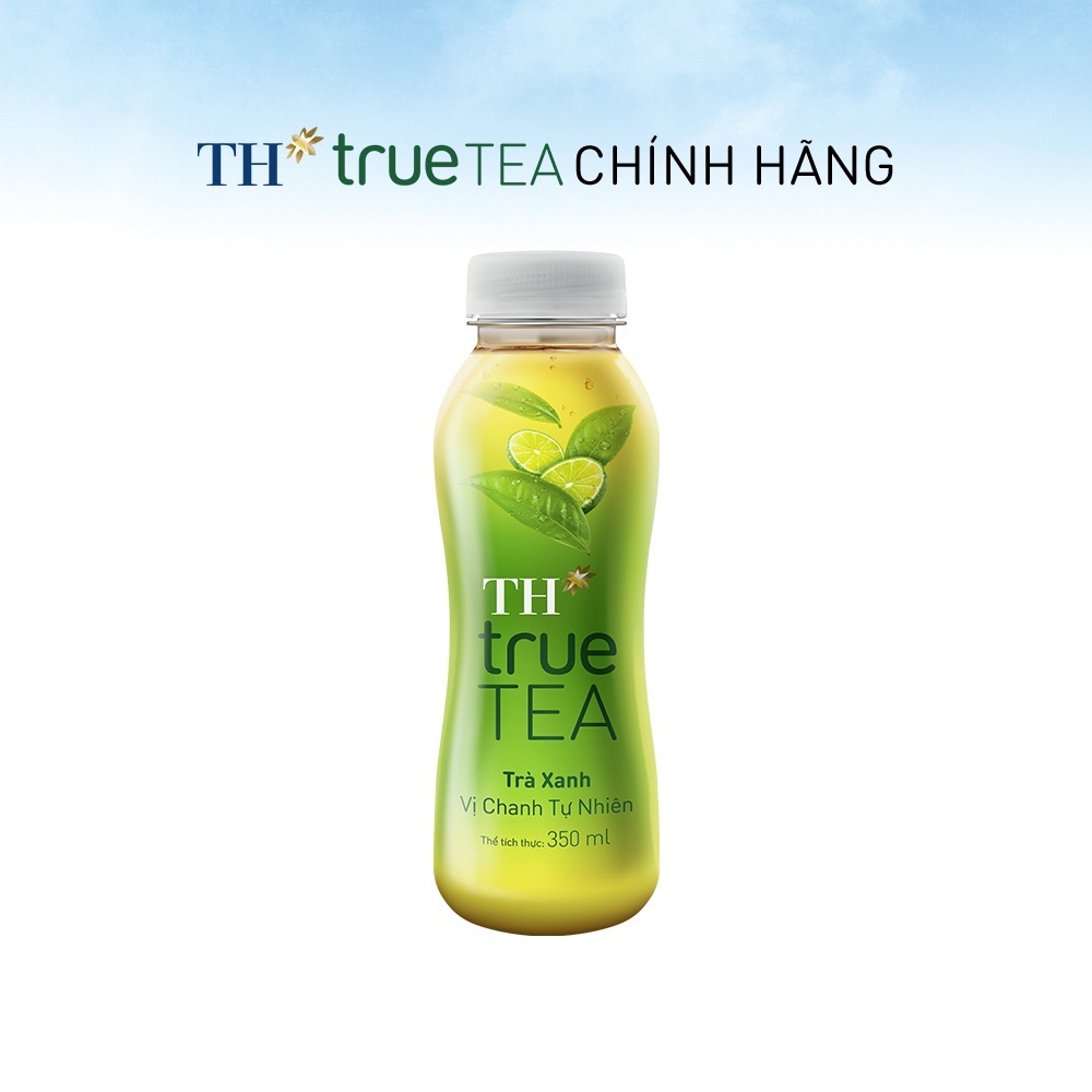 Lốc 6 chai trà TH True Tea 350ml (trà xanh/ Ô long)