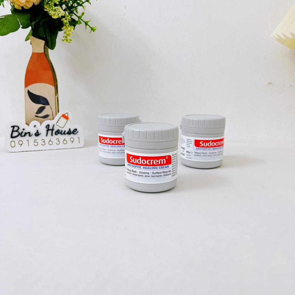 Kem hăm tã SudoCrem UK cho bé 60g, kem hăm cho bé sơ sinh hiệu quả - Bins House