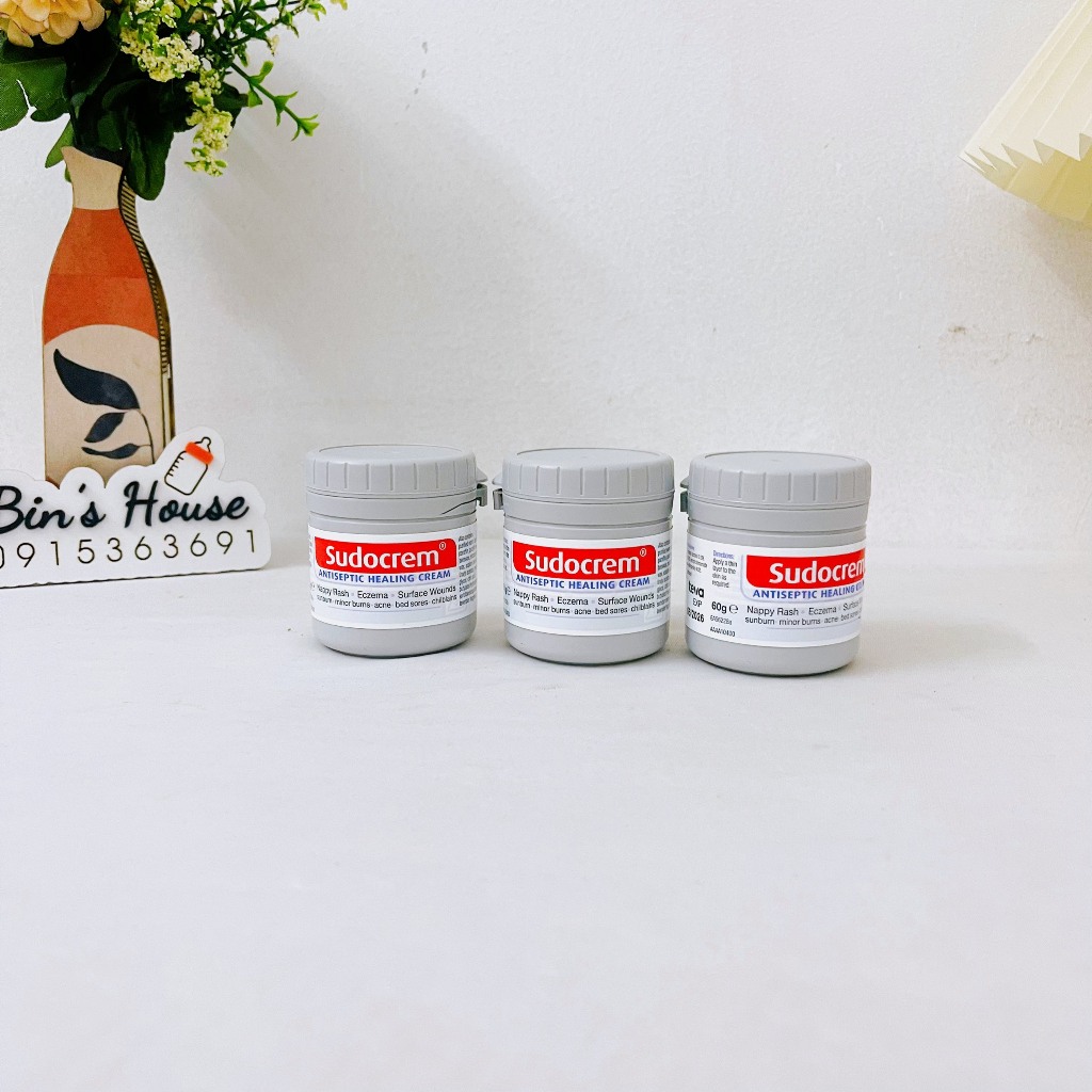 Kem hăm tã SudoCrem UK cho bé 60g, kem hăm cho bé sơ sinh hiệu quả - Bins House