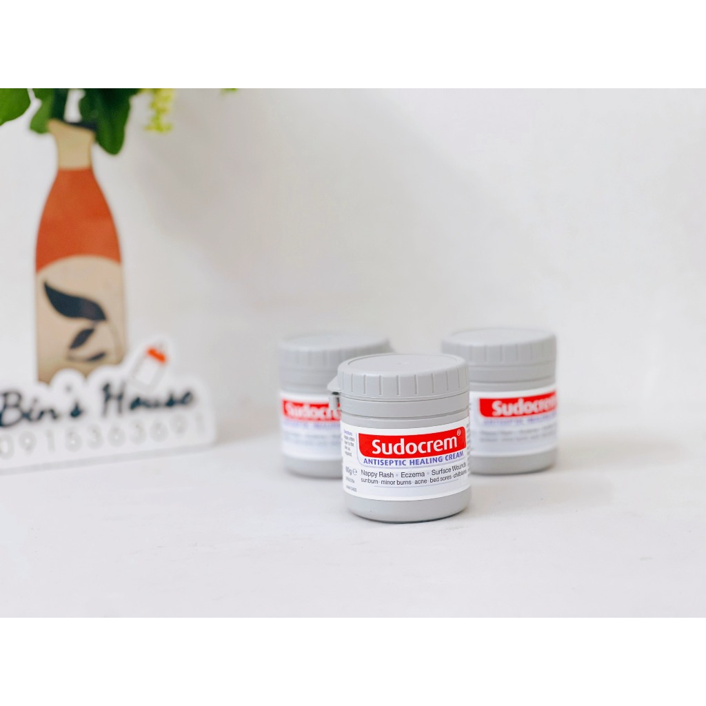 Kem hăm tã SudoCrem UK cho bé 60g, kem hăm cho bé sơ sinh hiệu quả - Bins House