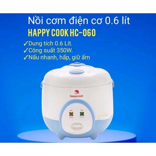 Nồi cơm điện happy cook 0.6l hc-060