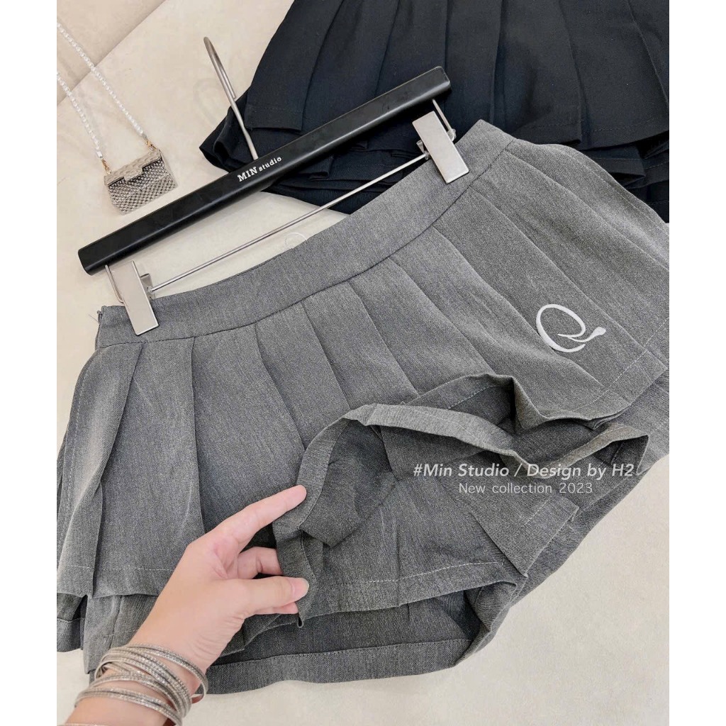 Chân Váy Xòe Xếp Ly Ngắn Chân Váy Tenis 2 Tầng Nên Dáng Siêu Xinh Hàng Đẹp