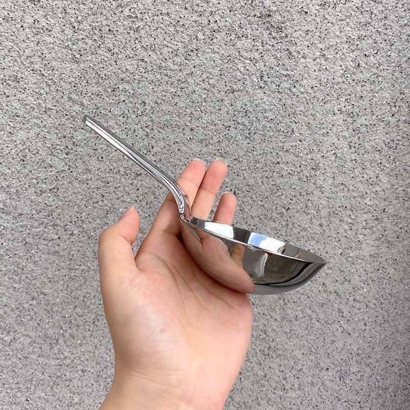 Muôi canh cán ngắn Chockmen 19cm Muôi múc canh inox muỗng canh inox