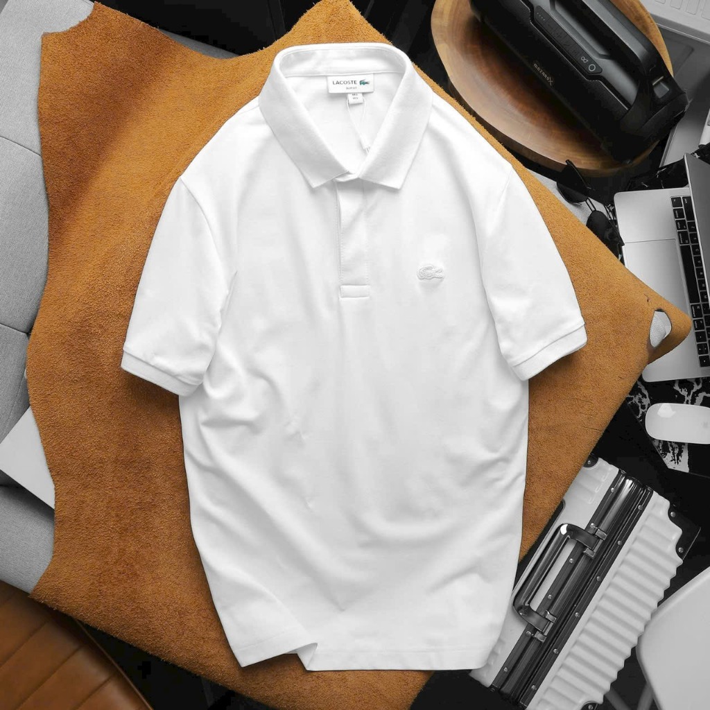 Áo PoLo LC cổ giấu nút 2 màu, cực tinh tế,form Regular chuẩn AUTH