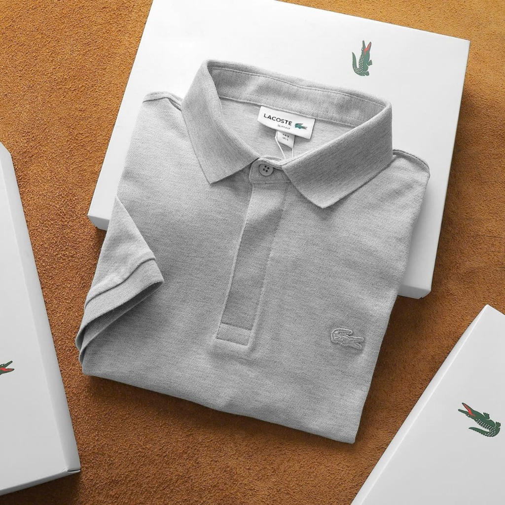 Áo PoLo LC cổ giấu nút 2 màu, cực tinh tế,form Regular chuẩn AUTH