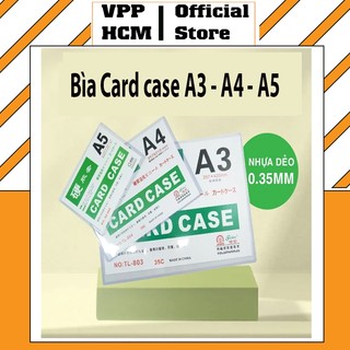 Bìa card case a3 - a4 - a5 dày để đựng kẹp tài liệu