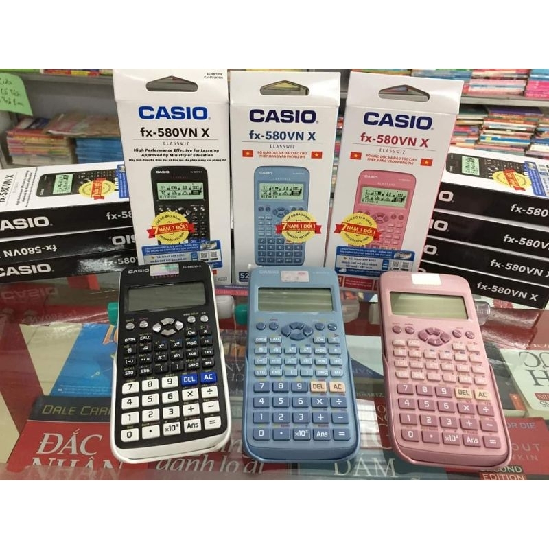 SALE tháng 11Máy tính casio 580VNXMỚI,CHÍNHHÃNG